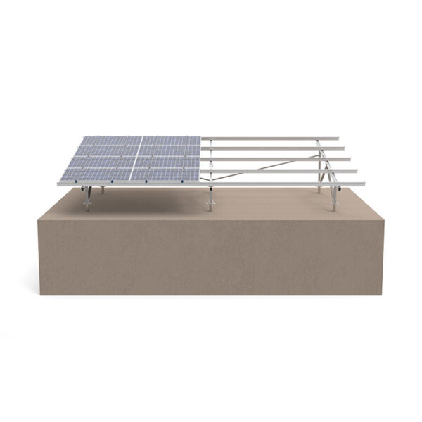 Solar Cell Track Structure 10kw Panel Adjustable Racking Ground Solar Mounting