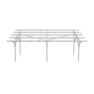Solar Cell Track Structure 10kw Panel Adjustable Racking Ground Solar Mounting