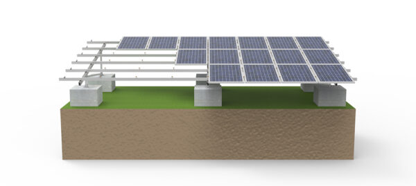 Solar Ground System Solar panel Mounting Structure Bracket Solar Mounting System