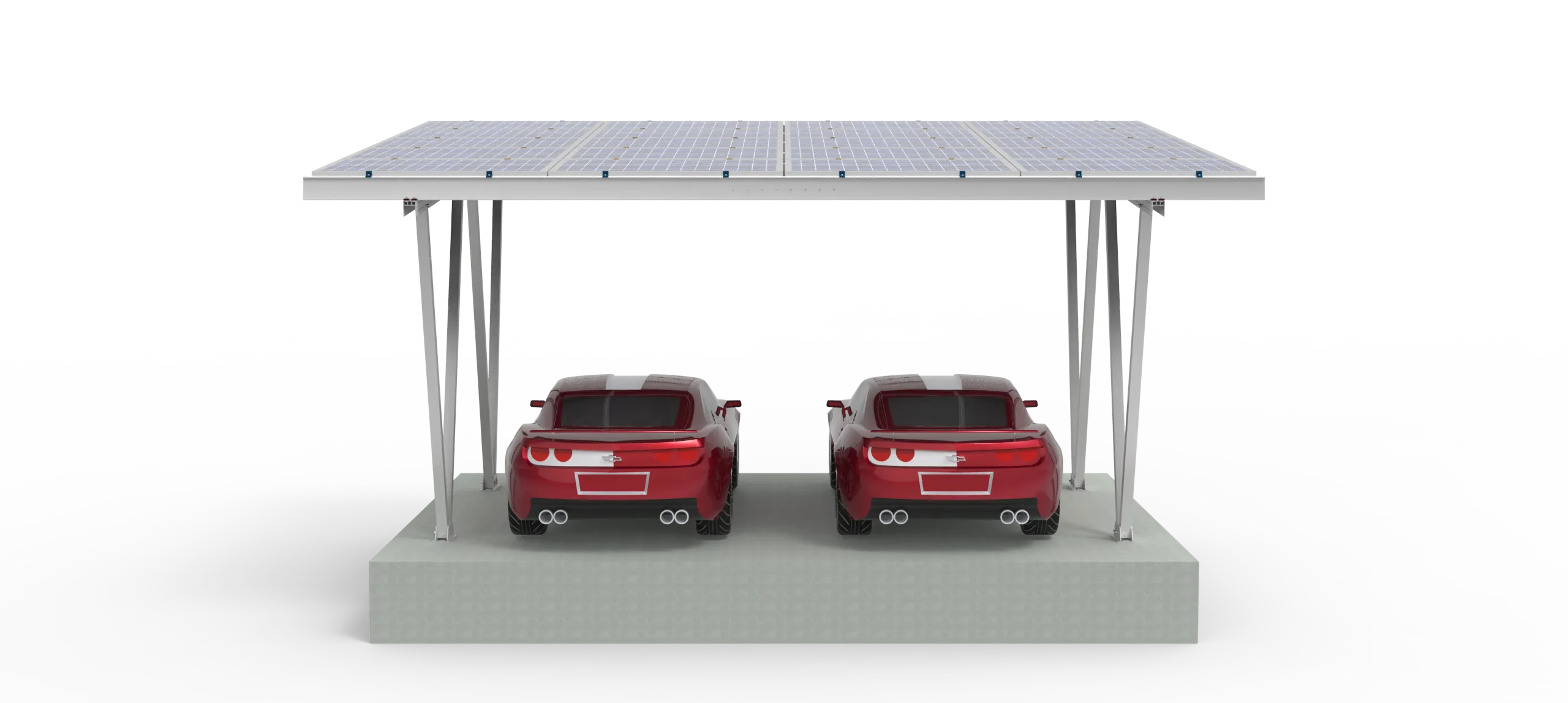 Top Selling Low Price Waterproof Solar Car Port with Aluminum Alloy Structure Solar Panel Carport Canopy Mounting System - 이미지 5